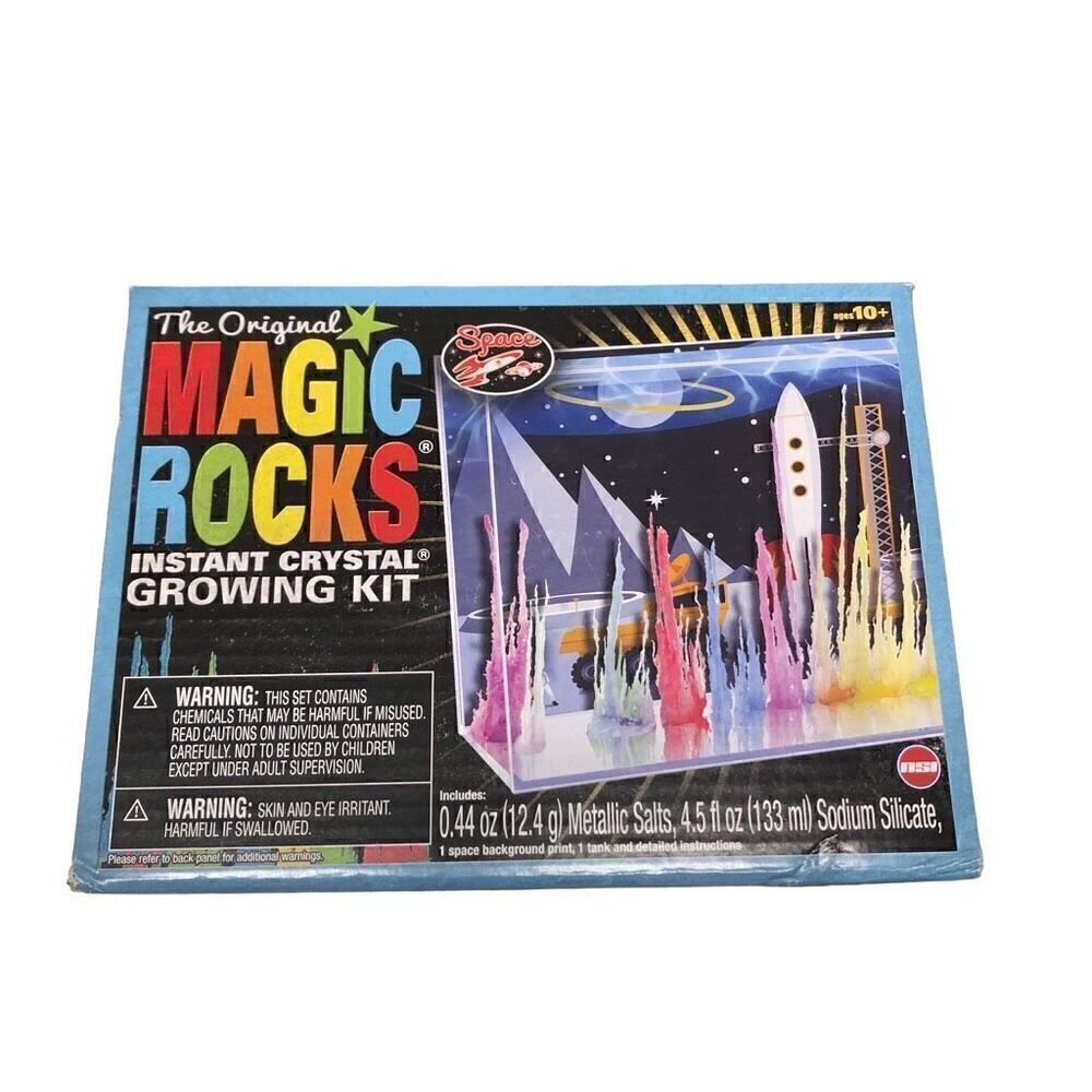 The Original Magic Rocks Instant Crystal Growing Kit New Sealed in Box